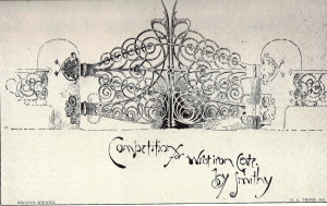 Wrot iron Gate